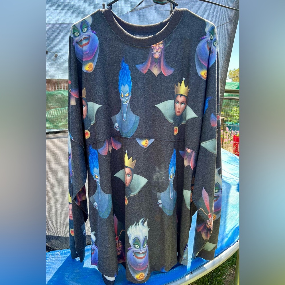 Colorful Villain Print Disney Spirit Jersey
